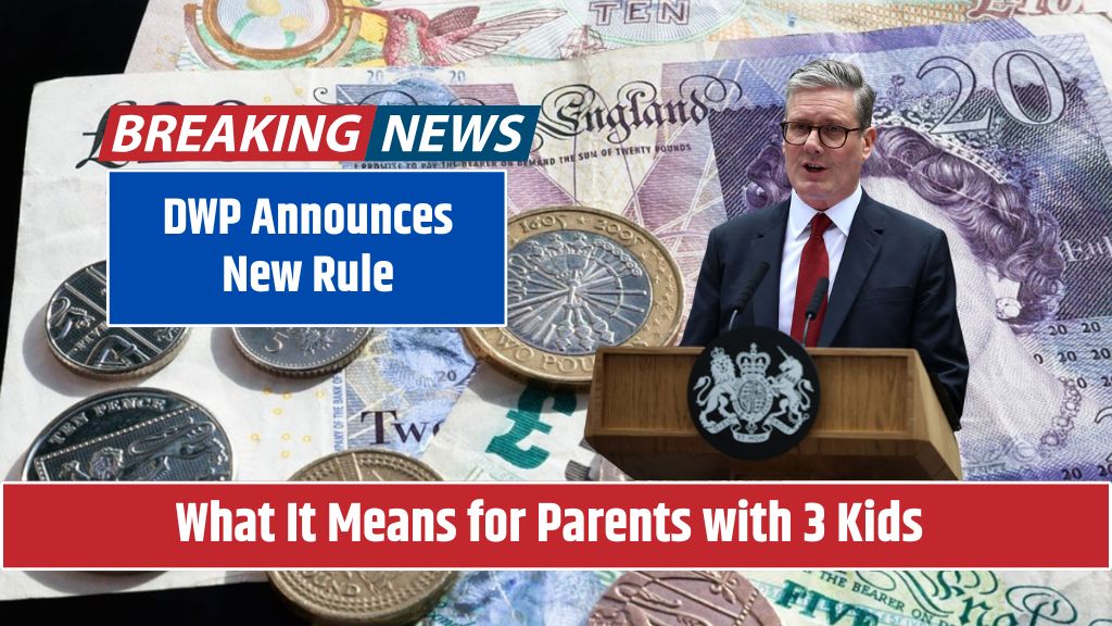 DWP Announces New Rule – What It Means for Parents with 3 Kids