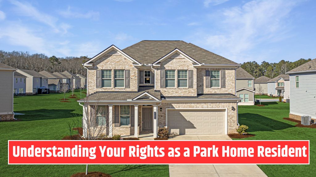 Understanding Your Rights as a Park Home Resident