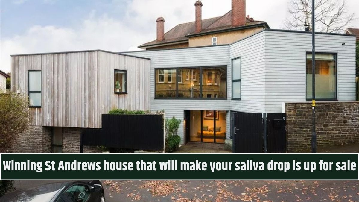 Winning St Andrews house that will make your saliva drop is up for sale